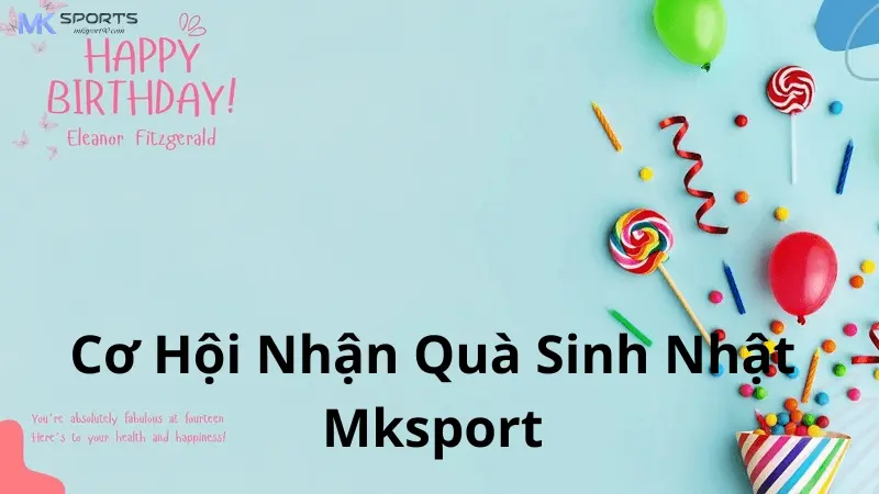 Các hoạt động kèm theo chương trình khuyến mãi sinh nhật của mksport