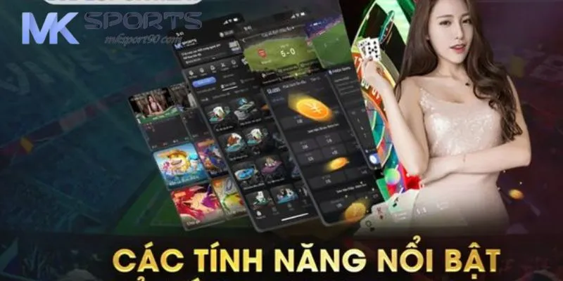 Tải app Mksport cho phép anh em dễ dàng truy cập thư viện trò chơi